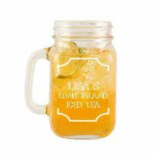 personalised long island iced tea glass