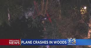 small single engine plane crashes in