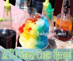 snow cone syrup shaved ice syrup