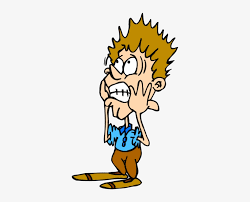 Image Of Person Scared And Shaking Clipart Free Clip - Clip Art PNG Image |  Transparent PNG Free Download on SeekPNG