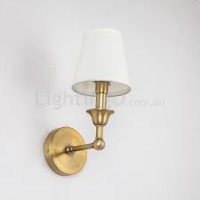 Fine Brass 1 Light Wall Sconce With