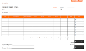 Expense Report Spreadsheet Template Monthly Excel Xls Travel
