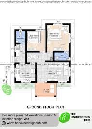 Ft 2bhk Ground Floor Plan In 900 Sq Ft