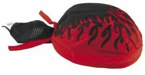 Dragon ball z bonnet and durag. Red Black Flames Vented Sweatband Durag Head Wrap Biker Cap Bandanna Mesh Ebay