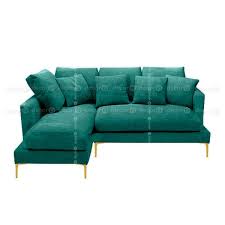 Gideon Fabric L Shape Sofa