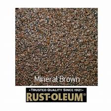 Mineral Brown Rust Oleum Spray Texture