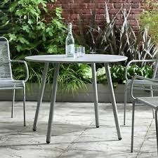 You can choose your argos garden furniture from hardwood designs depending on what you need for your outdoor space. Argos Home Ipanema Round 4 Seater Garden Table Grey Ebay