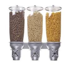 cereal candy dry food dispenser wall