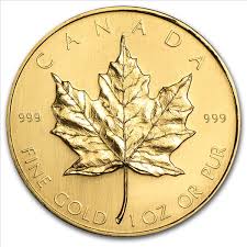 gold coin canadian maple leaf 1981 1