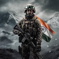 premium photo indian army commando