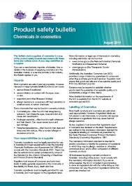 cosmetics safety australia