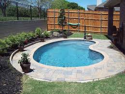 Small Inground Pool Pools Backyard