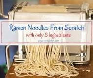 How do you make ramen noodles?