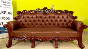 wooden designer sofa set yt 651