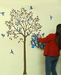 wall stencils bird bird stencil