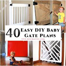 40 Diy Baby Gate Plans And Ideas