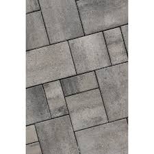 Reno Patio On A Pallet Rectangle Cascade Concrete Paver 114 Pieces 70 5 Sq Ft Pallet