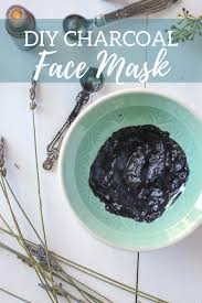 diy charcoal mask recipe great for