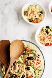 easy clic spaghetti salad recipe