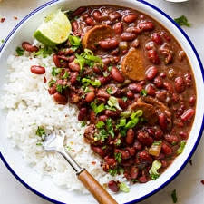 instant pot red beans and rice vegan