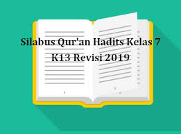 Daftar ki kd pai dan bahasa arab mi sesuai kma 183 tahun 2019 word ayo madrasah Silabus Qur An Hadits Kelas 7 K13 Revisi 2020 Sch Paperplane