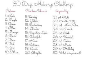 100 days of makeup challenge