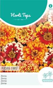 zinnia persian carpet mix seeds irish
