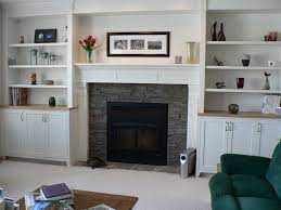 fireplace mantle and surround with