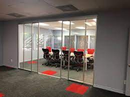 Sliding Glass Conference Room Doors