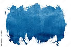 Paint Blue Strokes Brush Stroke Color