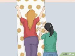 how to hang prepasted wallpaper with