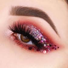 glamorous glitter eye makeup looks to