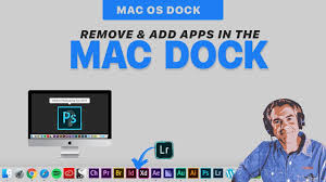 mac dock remove add s
