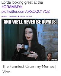 A couple weeks ago, she was announced as part of the massive primavera sound lineup for 2022. Lorde Looking Great At The Grammys Pictwittercomoxxoqc1702 Reply T Retweet Favorite More ã‚ And Well Never Be Royals Royals The Funniest Grammy Memes Vibe Grammys Meme On Me Me