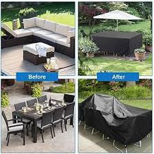 Knhuos Patio Furniture Covers 90 L X