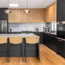 And is black paint consistently inconsistent on the shade black? Black Lacquer Mixed Wooden Laminates Modern Kitchen Cabinets China Kitchen Cabinets Kitchen Products Made In China Com