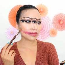 optical illusion halloween makeup tutorial