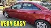 Vehicle overview pontiac introduced the sporty midsize some automakers include free scheduled maintenance for items such as oil changes, air filters and. How To Change Oil Pontiac G6 2 4l 05 06 07 08 09 10 Youtube