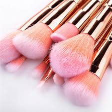 foundation highlighter makeup brush set