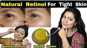 anti aging natural retinol facemask