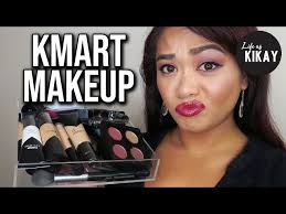 review and tutorial of kmart makeup