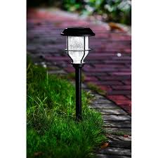 Solar Garden Stake Light White Led