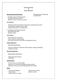 Resume CV Cover Letter  writing a cv easy templateswriting a     Free Resume Example And Writing Download