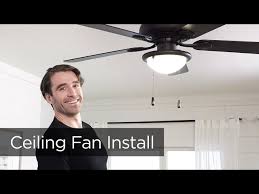 How To Install A Ceiling Fan Easy