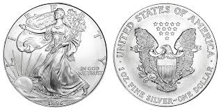 1996 American Silver Eagle Bullion Coin One Troy Ounce Coin