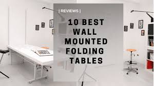 Large Wall Mounted Folding Table