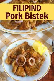 filipino pork bistek recipe low carb yum