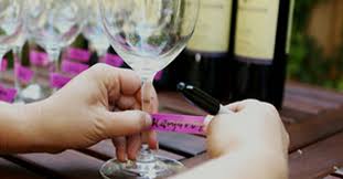 Wine Glass Tags Diy