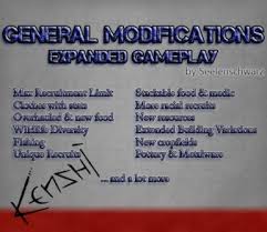 I will continue to build this guide as i go. General Modifications At Kenshi Nexus Mods And Community
