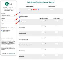 End Of Rotation Exam Scale Score Faqs Physician Assistant